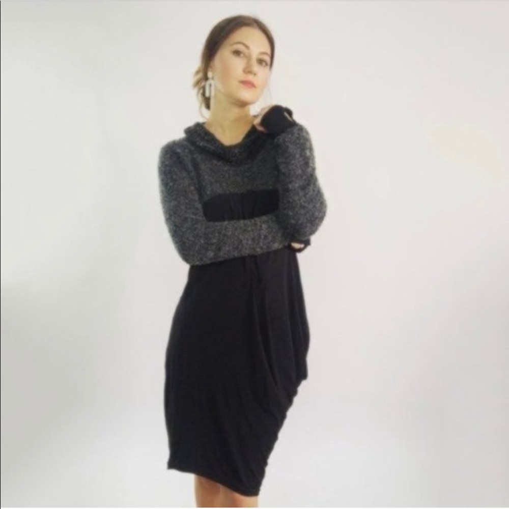 SALE 2026 Deux Mille Vingt Six Black Boucle Dress